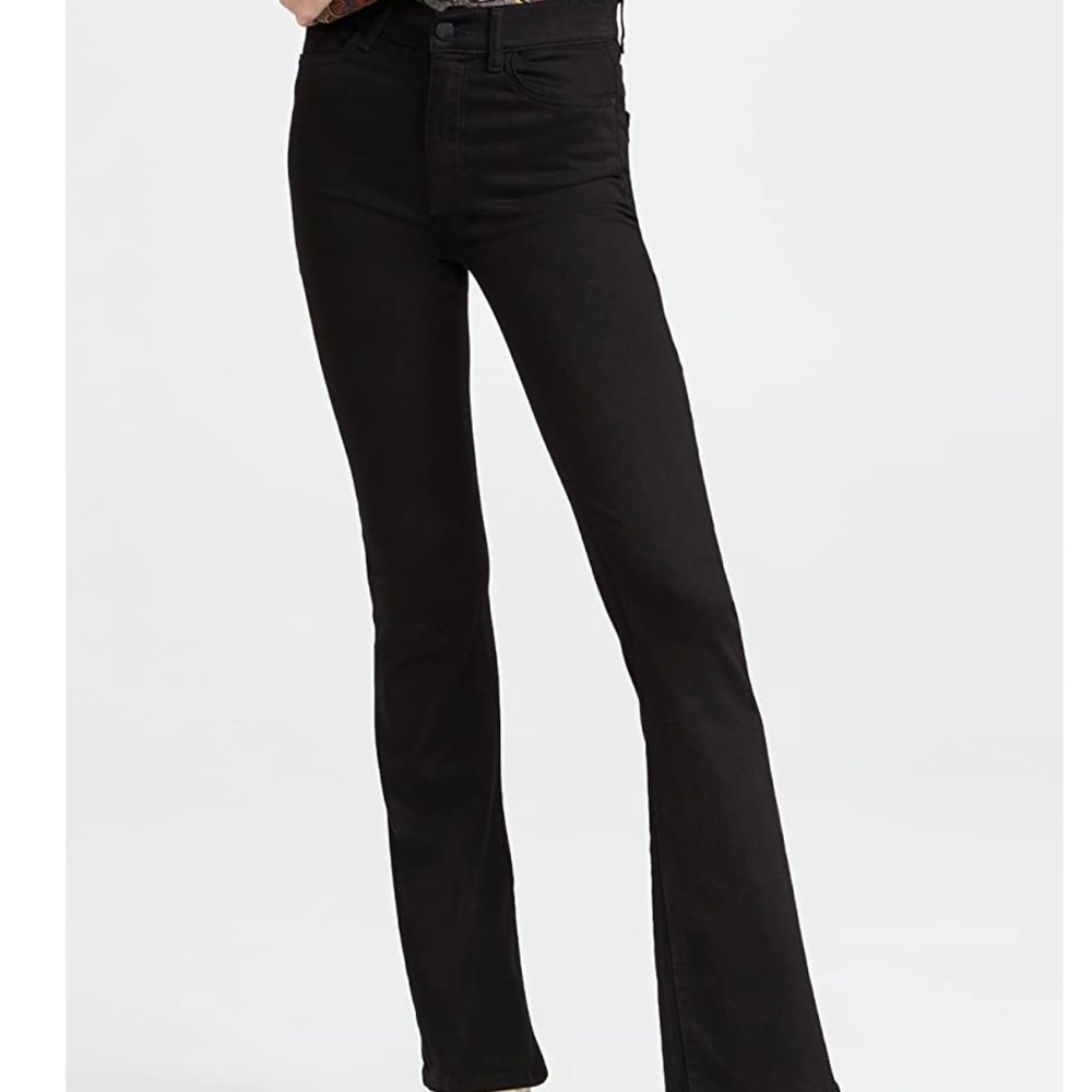 DL 1961 High Rise Black Bootcut Jean